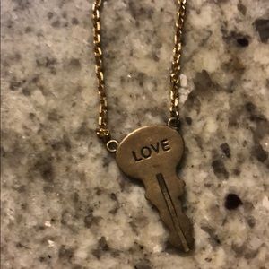 The giving key love necklace